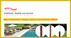 Desktop Screenshot of poolchamp-global.com